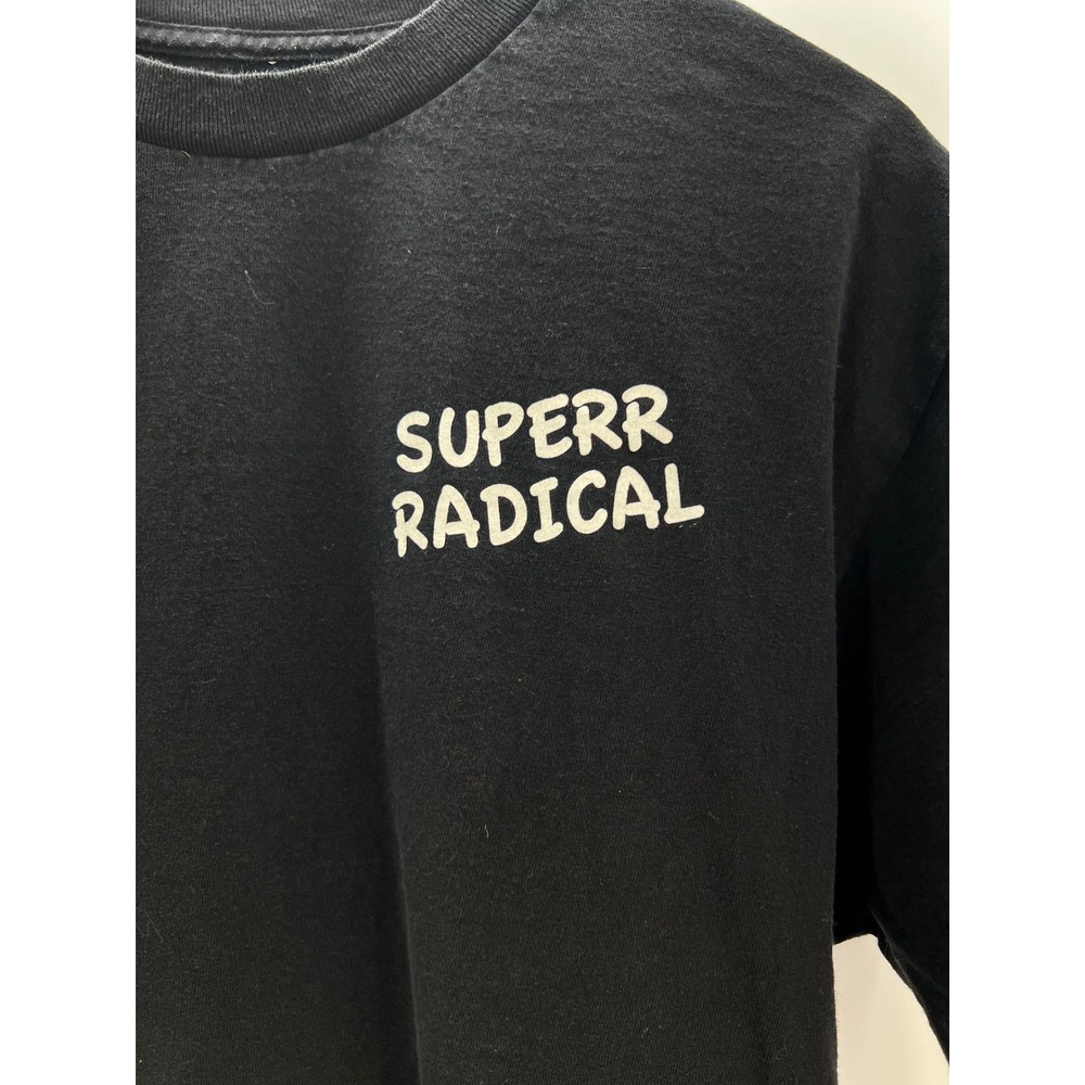 Superrradical‎ Mens Go To Hell Graphic T-Shirt Black Large Streetwear Style - Picture 8 of 9
